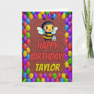 Personalisierte lustige Grußkarte zum Geburtstag Karte