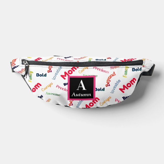 Personalisierte lustige Mama Bauchtasche (Ablage )