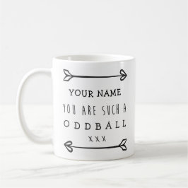 Personalisierte lustige Tasse - Oddball
