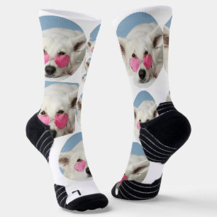 Personalisierte Luxus-Hundsmuster-Socken Socken