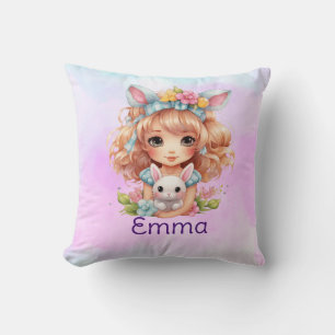 Personalisierte Mädchen Kissen
