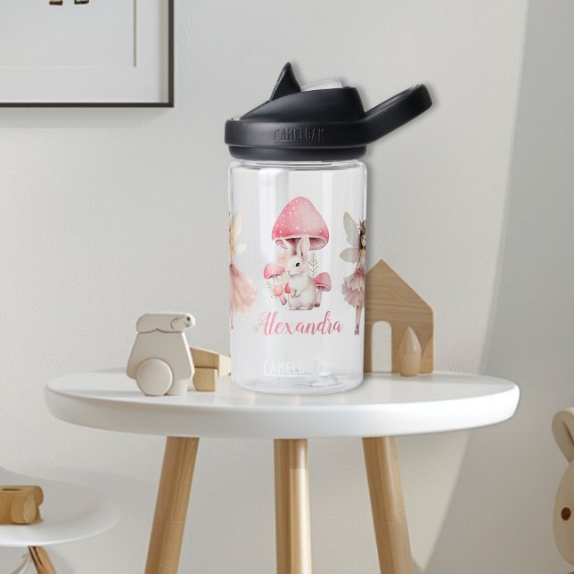 Personalisierte magische Fairy Floral Garden Pixie Trinkflasche (Von Creator hochgeladen)