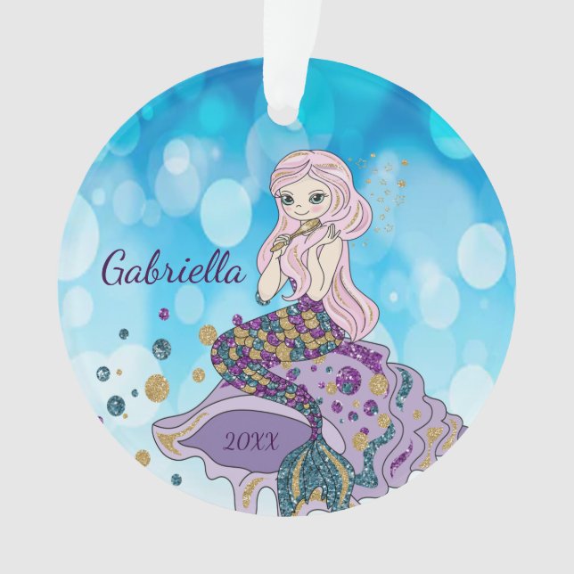 Personalisierte magische ornament (Vorderseite)