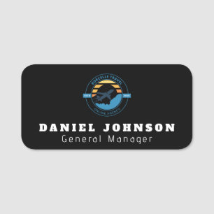Personalisierte magnetische Firmenmitarbeiter Namensschild