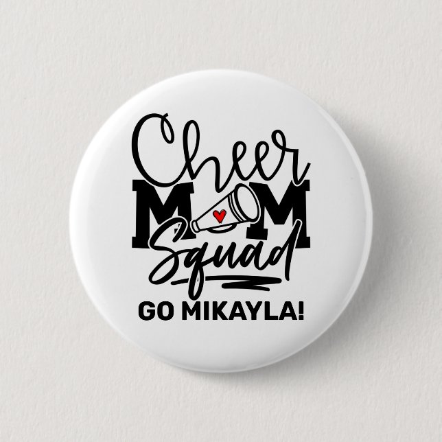 Personalisierte Mama Button (Vorderseite)