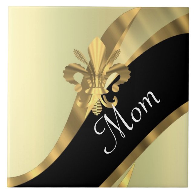 Personalisierte Mama Fliese (Vorderseite)