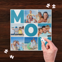 Personalisierte Mama FotoCollage 6 Bild benutzerde