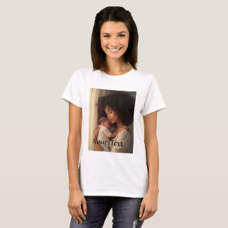 Personalisierte Mama und Baby-T - Shirt