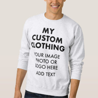 Personalisierte MÄNNER-SWEATSHIRT - LICHTGRAY Sweatshirt
