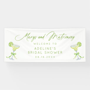 Personalisierte Margs und Matrimony-Brautparty Banner