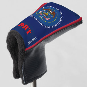 Personalisierte Markierung für den Status "Text" a Golf Headcover