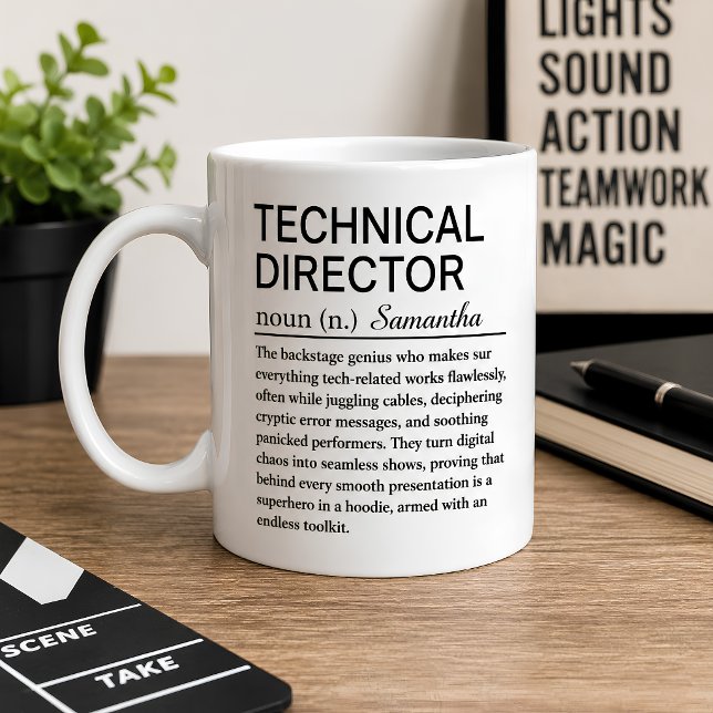 Personalisierte Maschinendefinition Kaffeetasse (Von Creator hochgeladen)