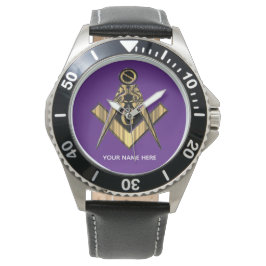 Personalisierte Masonic-Geschenke | Bruderschaft Armbanduhr