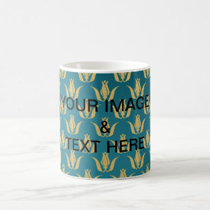 Personalisierte Maßgeschneiderte abstrakte Kunst f Kaffeetasse