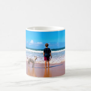 Personalisierte Maßgeschneiderte Foto Kaffeemaschi Kaffeetasse
