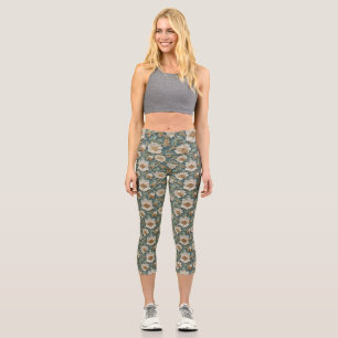 Personalisierte maßgeschneiderte hoch taillierte Y Capri Leggings