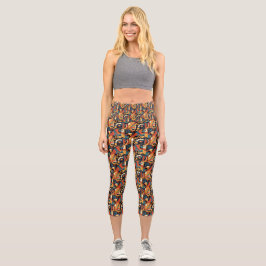Personalisierte maßgeschneiderte hoch taillierte Y Capri Leggings