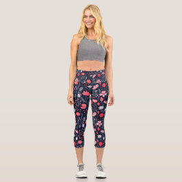 Personalisierte maßgeschneiderte hochtaillierte Yo Capri Leggings