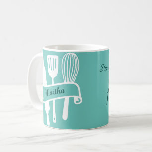 Personalisierte maßgeschneiderte Kochs- Kaffeetasse