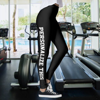 Personalisierte, maßgeschneiderte leggings