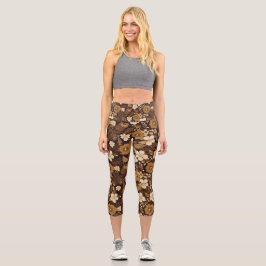 Personalisierte maßgeschneiderte Yoga Caprihosen m Capri Leggings