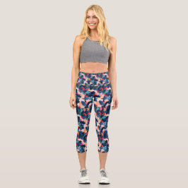 Personalisierte maßgeschneiderte Yoga Caprihosen m Capri Leggings