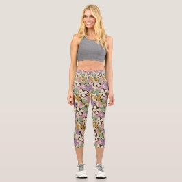 Personalisierte maßgeschneiderte Yoga Caprihosen m Capri Leggings