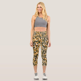 Personalisierte maßgeschneiderte Yoga-Caprihosen m Capri Leggings
