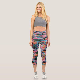 Personalisierte maßgeschneiderte Yoga-Caprihosen m Capri Leggings