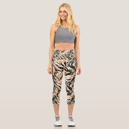 Personalisierte maßgeschneiderte Yoga Caprihosen m Capri Leggings