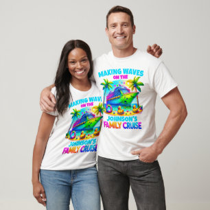 Personalisierte Matching Family Cruise Shirts T - 