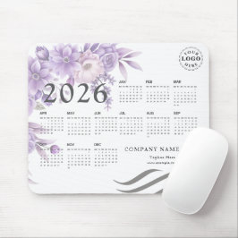 Personalisierte Mauspad mit vollem 2026-Kalender