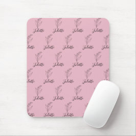 Personalisierte May Lily of the Valley Birth Blume Mousepad