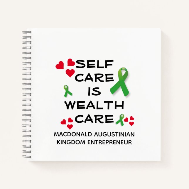 Personalisierte Mental Health SELBST-BEHANDLUNG Ch Notizbuch (Vorderseite)