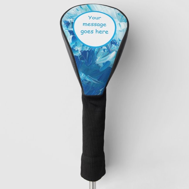 Personalisierte Message-Golf-Kopfbedeckung Golf Headcover (Vorderseite)