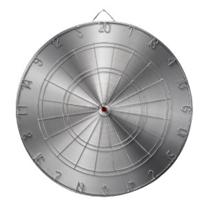 Personalisierte metallische Radialstruktur Dartscheibe
