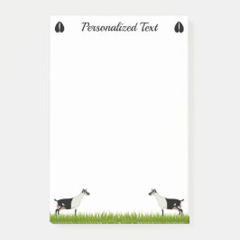 Personalisierte Milchziege Post-it Klebezettel