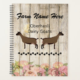 Personalisierte Milchziegenfarm Oberhasli Planer