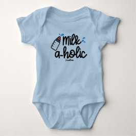 Personalisierte Milk Holic Boys Baby Strampler