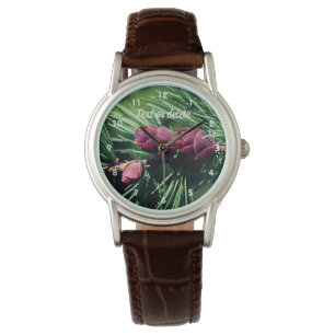 Personalisierte Miniatur-Pine-Kegel Armbanduhr
