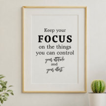 Personalisierte minimalistische motivierende Typog