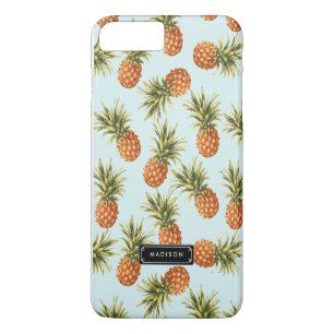 Personalisierte Minze-Ananas Case-Mate iPhone Hülle