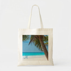 Personalisierte Mit Monogramm Beach Bags Palmen Tragetasche