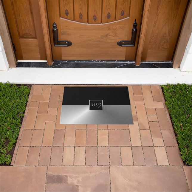 Personalisierte Mit Monogramm Doormat Fußmatte (Außenbereich)