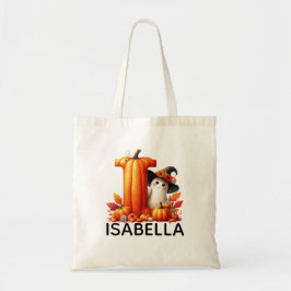 Personalisierte Mit Monogramm Halloween-Tasche Tragetasche
