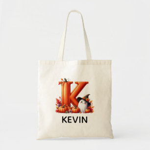 Personalisierte Mit Monogramm Halloween-Tasche Tragetasche
