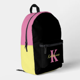 Personalisierte Mit Monogramm Schwarzwald Bedruckter Rucksack