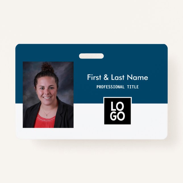 Personalisierte Mitarbeiter Foto ID Company Custom Ausweis (Vorderseite)