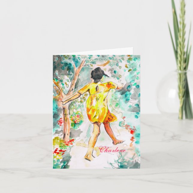 Personalisierte Mitteilungskarten (Vorderseite)