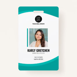Personalisierte, moderne Corporate Employee ID Gre Ausweis